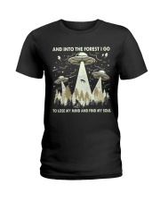 And Into The Forest I Go Ladies T-Shirt tile