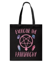 Excercise The Pairiarchy Tote Bag thumbnail