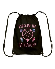 Excercise The Pairiarchy Drawstring Bag thumbnail