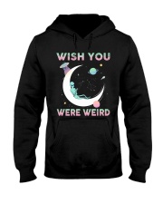 Wish You Were Weird Hooded Sweatshirt thumbnail