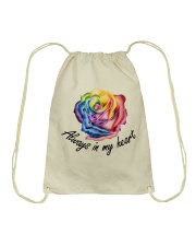 You Will Be Remembered Drawstring Bag thumbnail