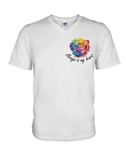 You Will Be Remembered V-Neck T-Shirt thumbnail