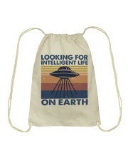 Look For Intelligent Life Drawstring Bag thumbnail