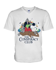The Conspiracy Club V-Neck T-Shirt tile