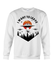 I Want To Leave Crewneck Sweatshirt thumbnail