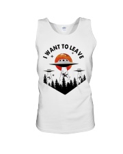 I Want To Leave Unisex Tank thumbnail