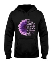 Im Not A Widow Hooded Sweatshirt front