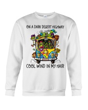 On A Dark Desert Highway Crewneck Sweatshirt thumbnail