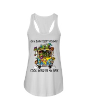 On A Dark Desert Highway Ladies Flowy Tank thumbnail