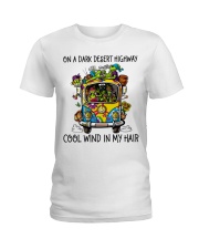 On A Dark Desert Highway Ladies T-Shirt thumbnail