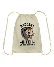 Baddest Of The Rubbish Drawstring Bag thumbnail