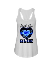Back The Blue Ladies Flowy Tank thumbnail