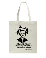 I Became Insane Tote Bag thumbnail