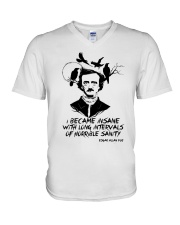 I Became Insane V-Neck T-Shirt thumbnail