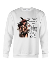 You Can Not Throw Me Crewneck Sweatshirt thumbnail