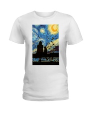 And She Lived Happily Ladies T-Shirt thumbnail