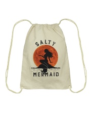 Salty Mermaid Drawstring Bag tile