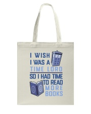 I Wish I Was A Time Lord Tote Bag thumbnail