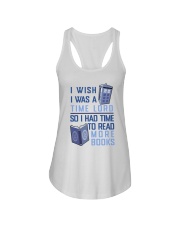 I Wish I Was A Time Lord Ladies Flowy Tank thumbnail