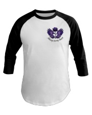 I Used TO Be His Angel Baseball Tee thumbnail