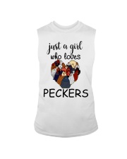 A Girl Who Loves Peckers Sleeveless Tee tile