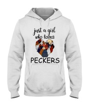 A Girl Who Loves Peckers Hooded Sweatshirt tile