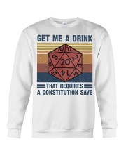 Get Me A Drink Crewneck Sweatshirt thumbnail