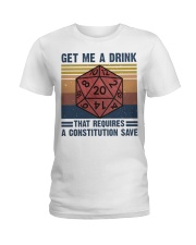 Get Me A Drink Ladies T-Shirt thumbnail