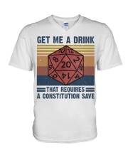 Get Me A Drink V-Neck T-Shirt thumbnail