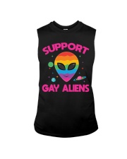 Support Gay Alien Sleeveless Tee tile