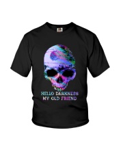 Hello Darkness My Old Friend Youth T-Shirt thumbnail