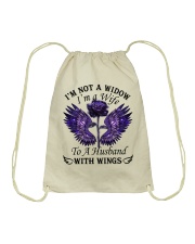 Im A Wife To A Husband Drawstring Bag tile