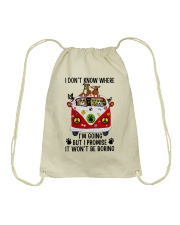 I Don Know Where Drawstring Bag thumbnail