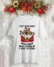 I Don Know Where Classic T-Shirt lifestyle-holiday-crewneck-front-2