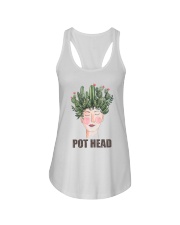 Pot Head Cactass Girl Ladies Flowy Tank thumbnail