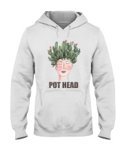 Pot Head Cactass Girl Hooded Sweatshirt thumbnail