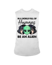 In A World Full Of Humans Sleeveless Tee tile