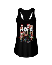 Nope Lazy Sloths Ladies Flowy Tank tile