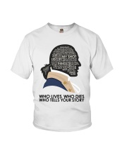 Who Lives Who Dies Youth T-Shirt tile