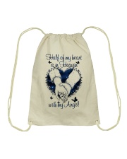 Half Of My Heart Drawstring Bag thumbnail