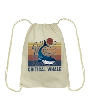 Critical Whale Drawstring Bag tile