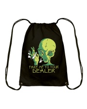 Take Me To Your Dealer Drawstring Bag thumbnail