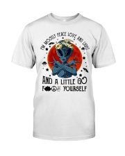 Im Mostly Peace Love Light Classic T-Shirt tile