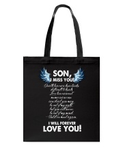 I Miss You Son Tote Bag thumbnail