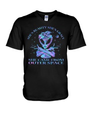 AL-A-21072018-She Is Beauty She Is Grace V-Neck T-Shirt thumbnail