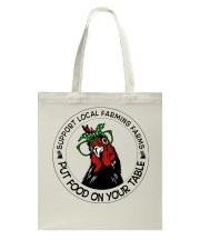 Put Food On Your Table Tote Bag tile