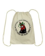 Put Food On Your Table Drawstring Bag tile