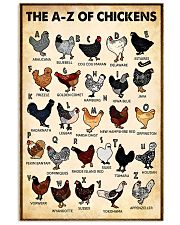 The AZ Of Chickens 11x17 Poster front