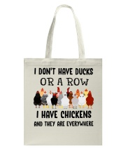My Chickens Are Everwhere Tote Bag tile