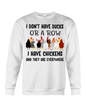 My Chickens Are Everwhere Crewneck Sweatshirt tile